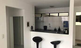 Imagem 7: Quarto e sala mobiliado na Ponta Verde