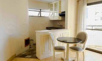 Imagem 5: Flat p/ Locação nos Jardins ? Paulista Wall Street mobiliado com 1x dormitório 48m² e serv