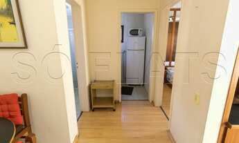 Imagem 6: Flat para moradia todo mobiliado no Jd Paulista próx a Av. 9 de Julho, sem burocracia e se