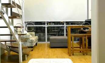 Imagem 6: Duplex com 1 dormitório, com serviços ao lado da Avenida Luís Carlos Berrini. Sem fiador