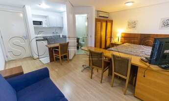 Imagem 2: Flat disponível para locação no Times Square Diamond com 33m² com 1 dormitório e 1 vaga em