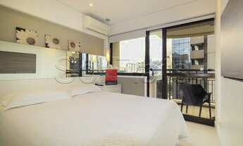 Imagem 7: Flat disponível para locação no Itaim, com fácil acesso as principais vias de São Paulo