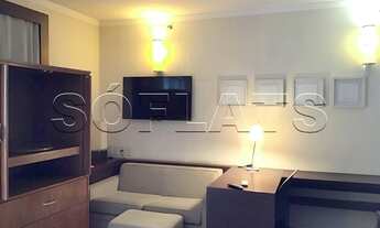 Imagem 4: Flat Radisson no Itaim, com fácil acesso a Marg Pinheiros e Av. Faria Lima com 1x dormitór