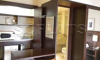 Imagem 2: Flat Radisson no Itaim, com fácil acesso a Marg Pinheiros e Av. Faria Lima com 1x dormitór