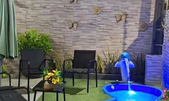 Imagem: Casa com 3 quartos, sendo 1 suíte e piscina