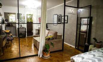 Imagem 7: STA CECÍLIA R. JESUÍNIO PASCOAL LINDO STÚDIO COM 37m² - SALA HOME OFFICE COZINHA E BAN