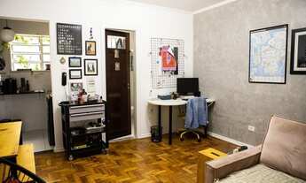 Imagem 2: STA CECÍLIA R. JESUÍNIO PASCOAL LINDO STÚDIO COM 37m² - SALA HOME OFFICE COZINHA E BAN