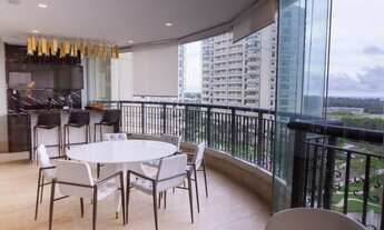 Imagem 2: Riserva Uno mobiliado. Apartamento para aluguel e venda tem 333 metros quadrados com 4 qua