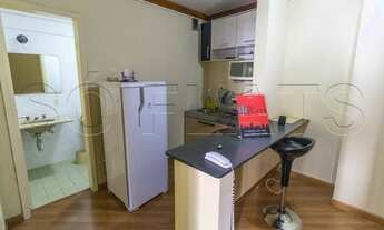 Imagem 3: Flat mobiliado com 1 dormitório entre a Av. Nove de Julho e Rua Pamplona espaçoso e aconch