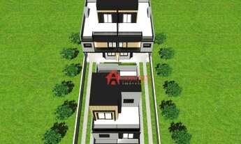 Imagem 3: Sobrado com 3 dormitórios à venda, 129 m² por R$ 720.000,00 - Novo Mundo - Curitiba/PR