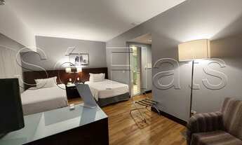 Imagem 3: Flat para locação no Wyndham Berrini, contendo 29m², 1 dormitório e 1 vaga de garagem