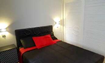 Imagem 5: Flat completamente mobiliado para locação na Av Brigadeiro Luís Antônio. Com entrada imedi