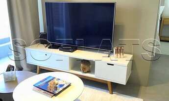 Imagem 3: Studio completo e lindamente decorado entre o Itaim Bibi e o Jardim Paulista. Sem fiador