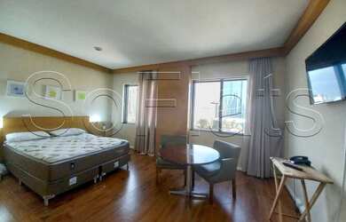 Imagem 2: Flat Tryp Tatuapé 1 dormitório próximo a Estação Tatuapé e Praça Silvio Romero