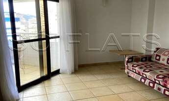 Imagem: Flat para locação no Mercure Santos, contendo