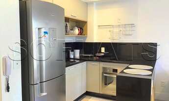 Imagem 5: Studio completo e lindamente decorado entre o Itaim Bibi e o Jardim Paulista. Sem fiador