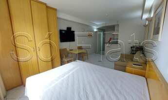 Imagem 6: Apartamento no American Loft mobiliado com 37m² de frente para o Estádio do Allianz Parqu