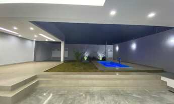 Imagem 3: Ágio Porteira Fechada casa alto padrão em águas lindas 2 suítes + 1 quarto Piscina