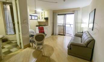 Imagem: Flat mobiliado com 48m² com serviços de