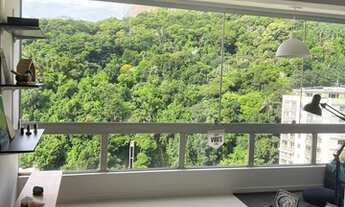 Imagem 2: Apartamento no Leblon para aluguel de 80m², 2 quartos, sala ampla, vista indevassado