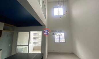 Imagem 7: Apartamento Duplex com 1 dormitório para alugar, 73 m² por R$ 3.709,82/mês - Jardim do Mar