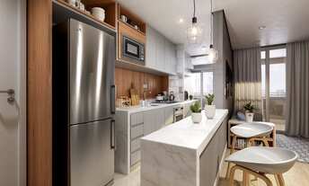 Imagem 4: Apartamento para venda tem 65 metros quadrados com 2 quartos em Vila Curuçá - Santo André