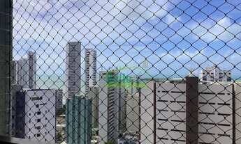 Imagem 5: Apartamento com 3 dormitórios para alugar, 119 m² por R$ 4.600,00/mês - Boa Viagem - Recif