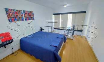 Imagem 5: Flat estilo duplex mobiliado com serviços, com 2 dormitórios disponível para locação