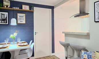 Imagem 2: Apartamento para venda possui 48 metros quadrados com 2 quartos