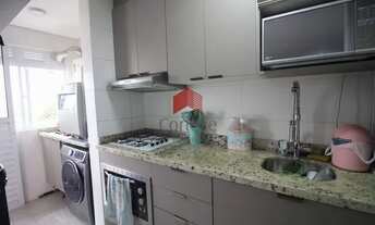 Imagem 4: Excelente apartamento 54 m2 - sacada com churrasqueira - mobiliado