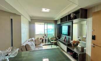 Imagem 2: Apartamento com mobília de alto padrão, 2/4 sendo 1 suíte - Ponta negra