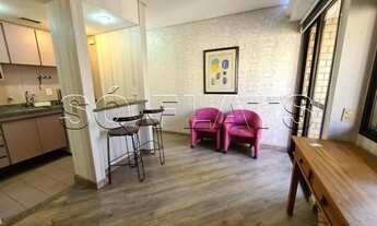 Imagem 3: Flat em Moema, andar alto, próximo a estações de Metrô e shopping. Locação imediata e sem