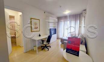 Imagem: Flat disponível para locação no Itaim