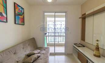 Imagem 2: Apartamento Mobiliado com 1 Quarto sendo Suíte à Venda no Taguá Life - Taguatinga Sul