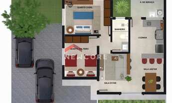 Imagem 2: Casa de condomínio em Rua Raimundo Félix - Novo Campinho - Pedro Leopoldo/MG