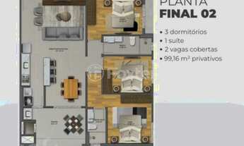 Imagem 2: Apartamento à venda Avenida das Maracanãs, Pedra Branca - Palhoça