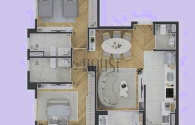 Imagem 3: Apartamento com 2 dormitórios à venda, 74 m² - Condomínio Saint Rémy - Sorocaba/SP