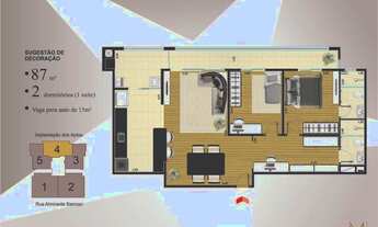 Imagem 5: Apartamento para venda com 2 ou 3 dormitórios em Centro - Peruíbe - SP