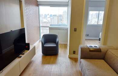 Imagem 2: Apartamento mobiliado para venda com 65 m2 com 2 quartos em Jardim Paulista - São Paulo