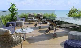 Imagem 2: Vende-se Studio beira mar medindo 28,38 com 1 quarto bairro do Jardim Oceania - João Pesso