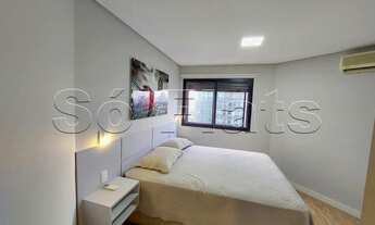 Imagem 6: Flat disponível para locação na Av Cidade Jardim com a Av, Faria Lima, ótima localização