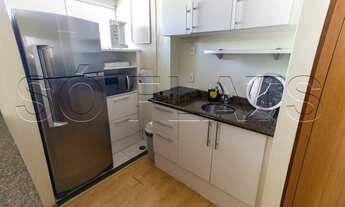 Imagem 2: Flat totalmente mobiliado próximo a Avenida Paulista com linda vista para cidade de São Pa