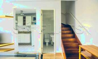 Imagem 2: Lindo duplex totalmente mobiliado ao lado da Av Hélio Pellegrino e próx ao Pq Ibirapuera