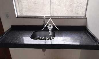 Imagem 5: CASA PARA ALUGUEL PERIOLO COM SALA E COZINHA INTEGRADAS, 2 QUARTOS E BANHEIRO