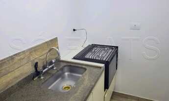 Imagem 3: Flat totalmente mobilado no Jardim Paulista para locação ao lado do Shopping Pamplona. Con