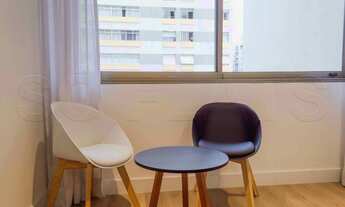 Imagem 6: Residencial Pamplona, a duas quadras da Av. Paulista, portaria blindada e adaptada para de