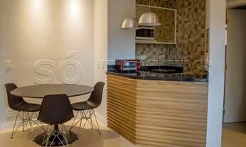 Imagem 3: Flat no Itaim Bibi para Locação proximo a Av. Faria Lima, 9 de Julho e Av. Europa. 1x dorm