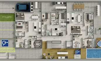 Imagem 6: Apartamento para venda com 92 metros quadrados com 3 quartos em Bancários - João Pessoa