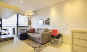 Imagem 2: Flat disponível para locação no Itaim, com fácil acesso as principais vias de São Paulo