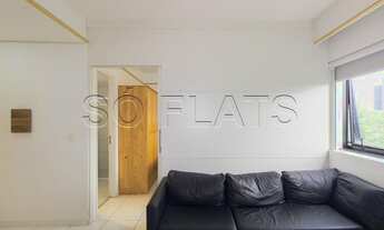 Imagem 5: Flat Tsue Bienal disponível locação com 26m², 1 dormitório e 1 vaga de garagem